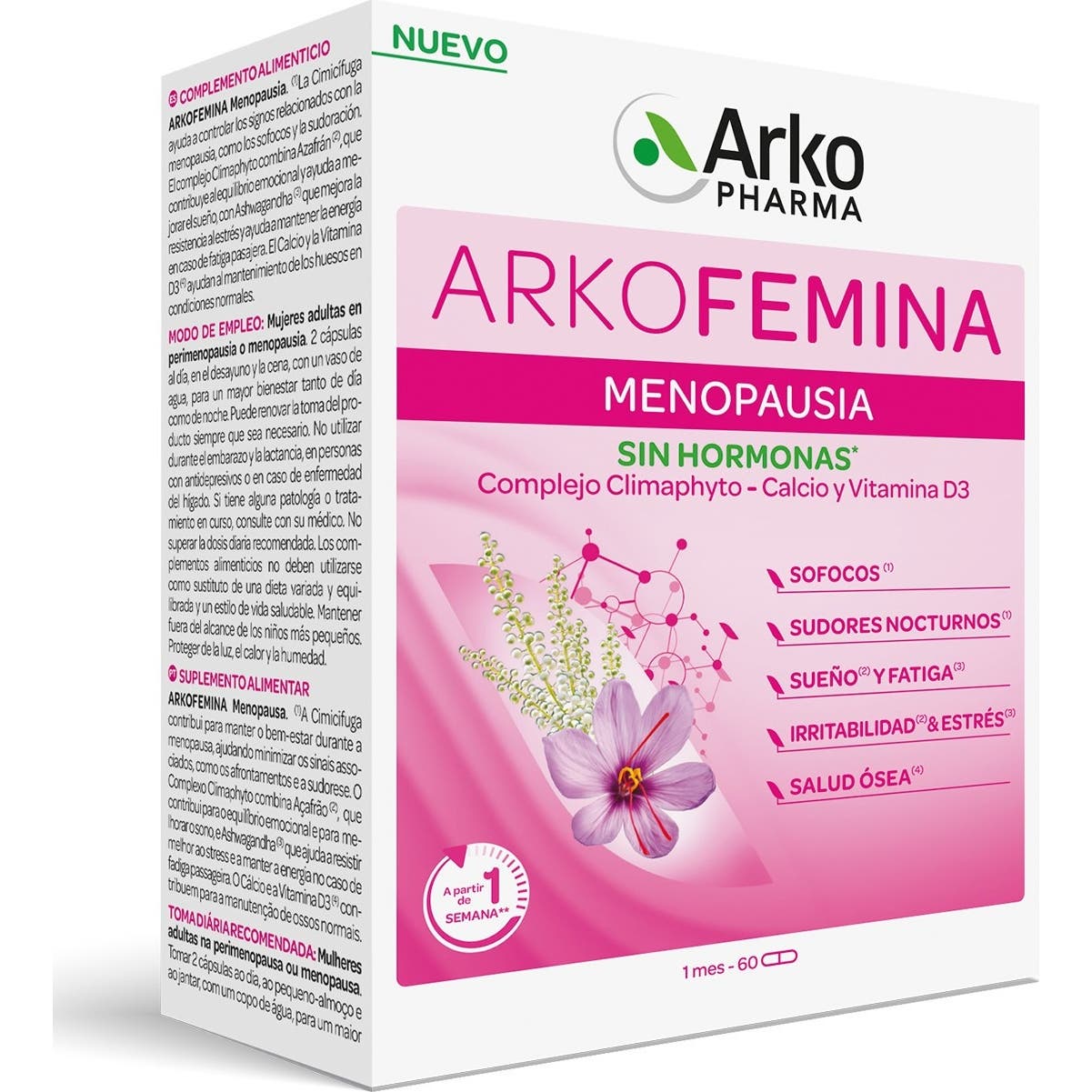 Arkopharma Arkofemina Menopausia 60comp
