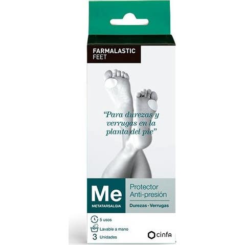 Farmalastic podo protector anti presion plantar talla única x3