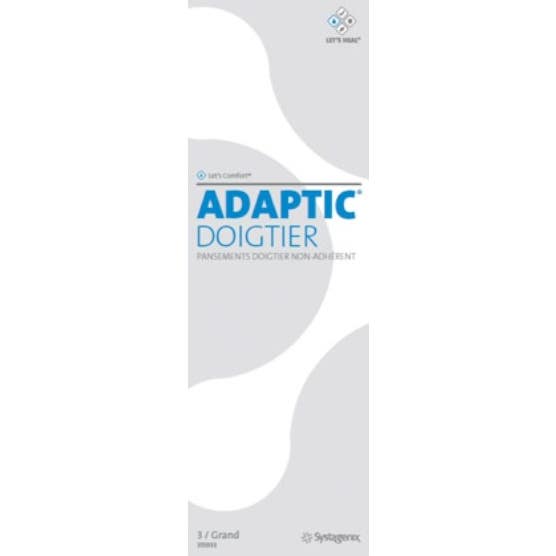 Adaptic Doigtier Apósito no Adherente Grande 3uds