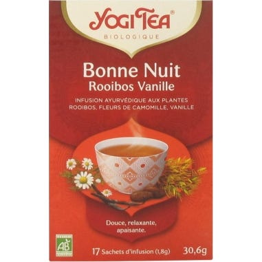 Yogi Tea Good Night Vainilla Rooibos 17 uds