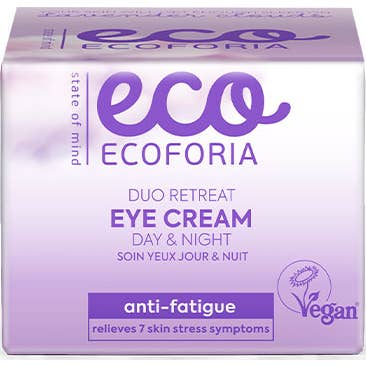 Ecoforia Duo Retreat Crema Contorno de Ojos Día y Noche 50 ml