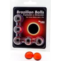 Diverty Sex Taloka Brazilian Balls Exciting Gel Efecto Frío y Calor 5uds