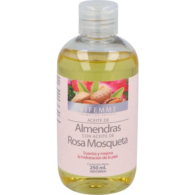 Bifemme Aceite de Almendras Dulces con Rosa Mosqueta 250 ml
