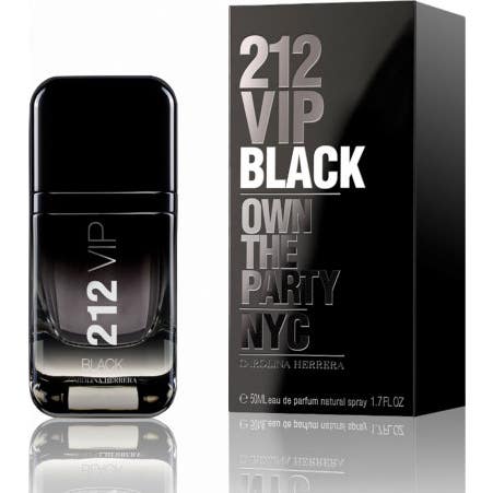 Carolina Herrera 212 Vip Black Eau de Parfum 50 ml Vaporizador