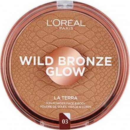 'L''Oreal Polvo la Terra Wild Bronze Glow 03 Medium Bronze 18g'