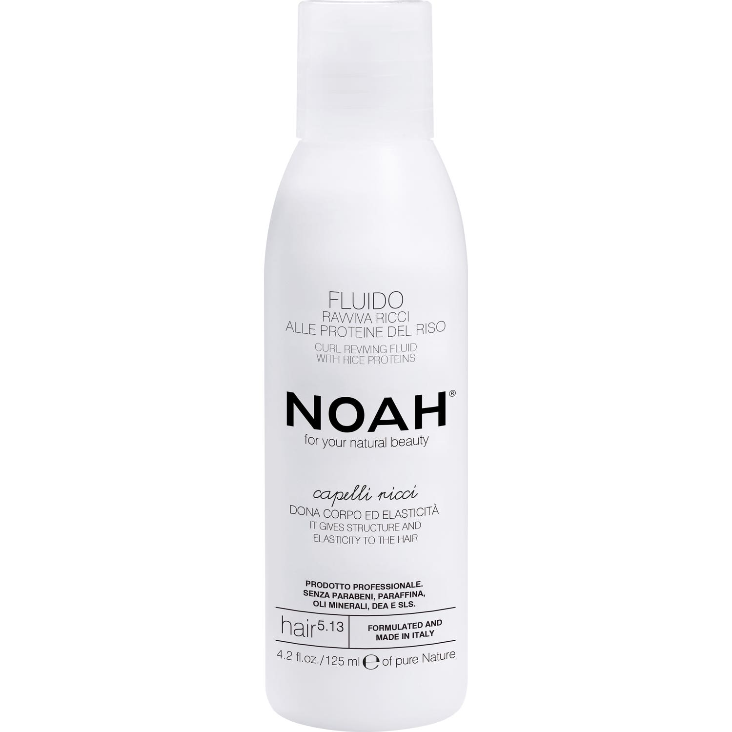Noah Fluido Reavivador de Rizos con Proteínas de Arroz 125 ml