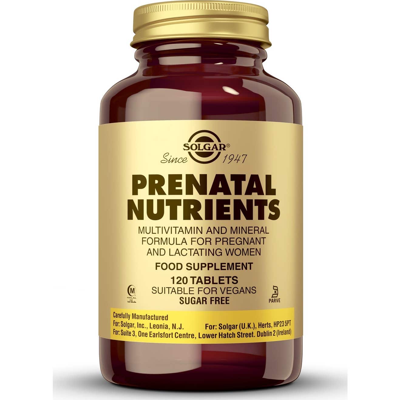 Solgar Nutrientes Prenatales 120 C - Imagen 6