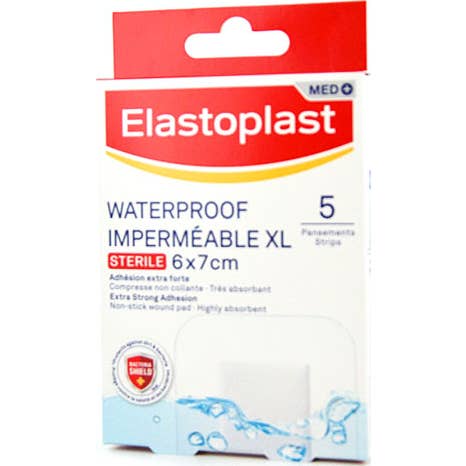 Elastoplast Apósito Waterproof Impermeable Estéri XL 6x7cm 5uds