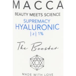 Macca Supremacy Hyaluronic Z 1% Booster 30ml
