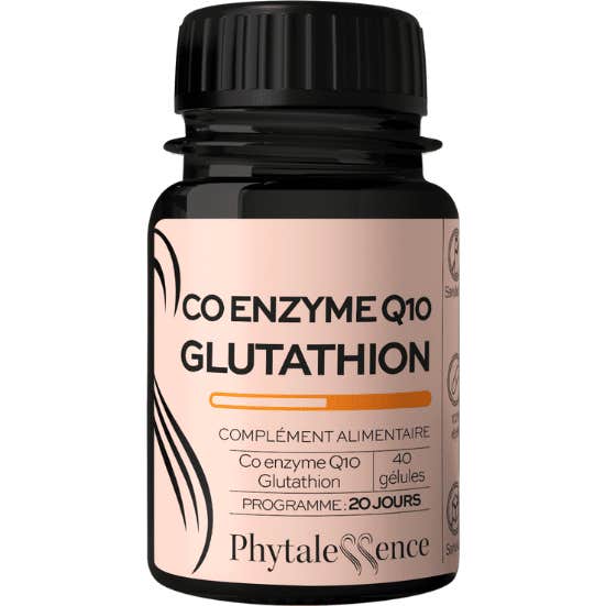Phytalessence Coenzima Q10 Glutatión 40caps