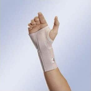 Orliman Muñequera Ferula Corta Derecha T-4 19-21 cm