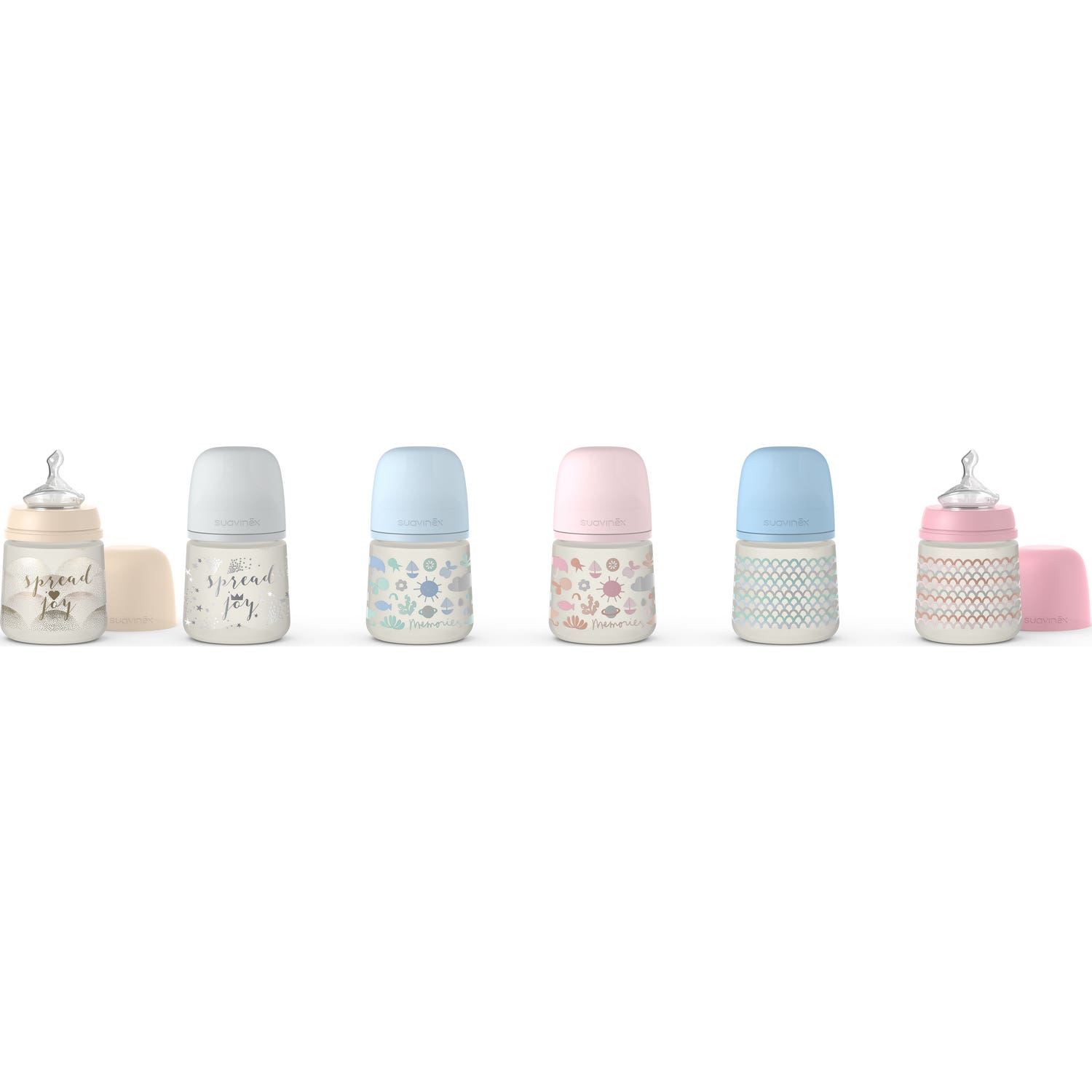 Suavinex Biberón The New Classic Anatómico Silicona T1M Medio 0-6m 150ml 1ud