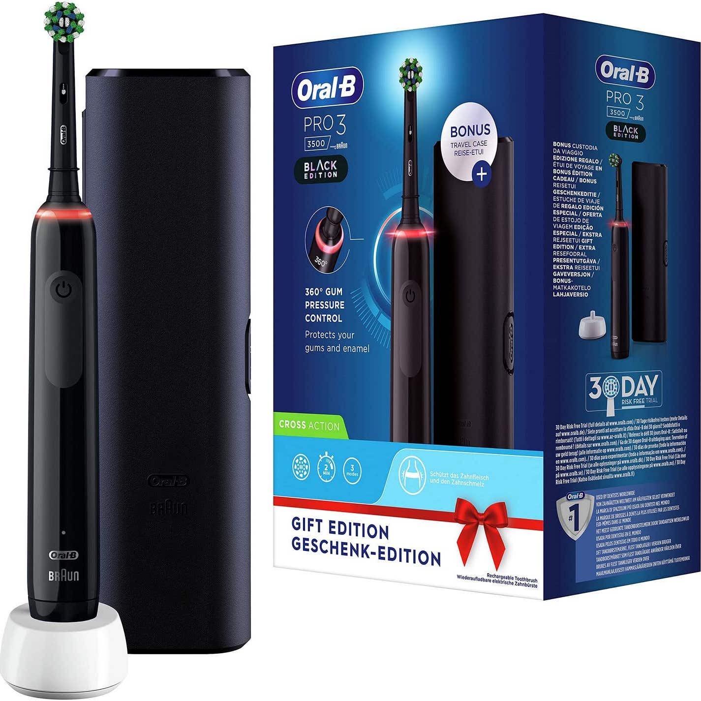 Oral-B Pro3 Pack Cepillo Eléctrico + Estuche