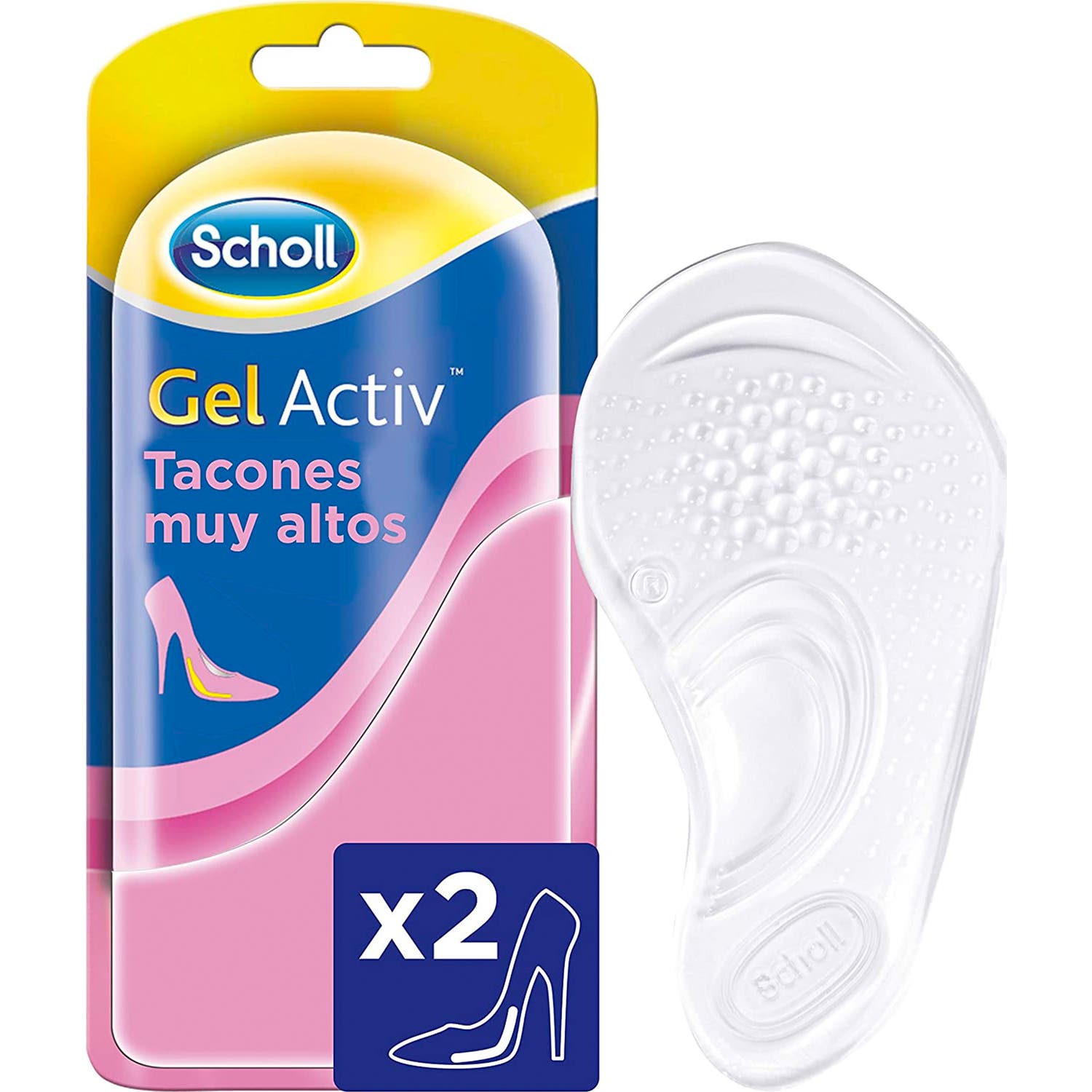 Scholl Gel Activ Tacones Muy Altos 1par