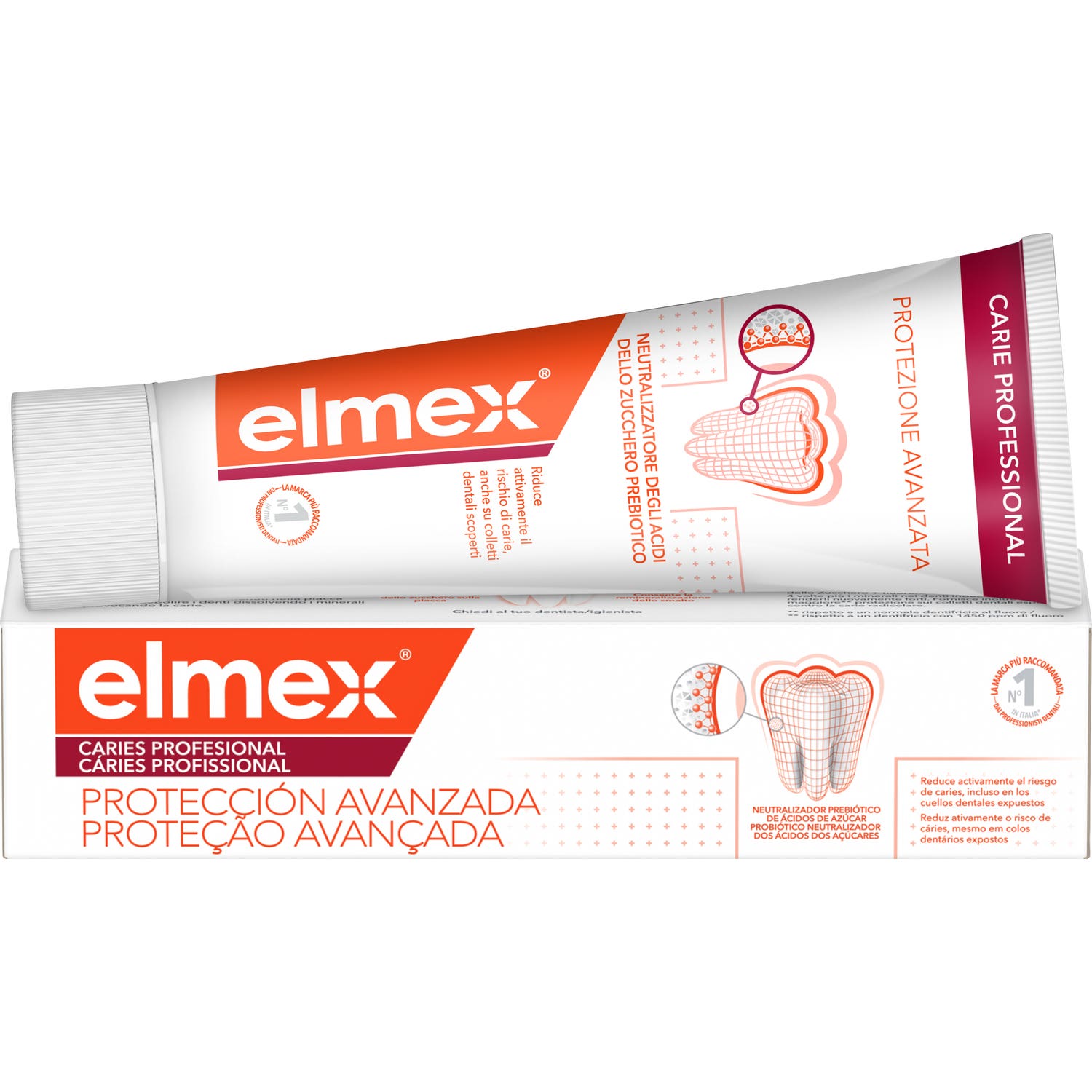Elmex Dentífrico Caries Profesional Protección Avanzada 75ml