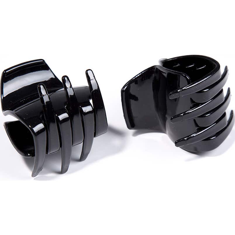 Inca Pinza Cabello Mediana Negro 2uds