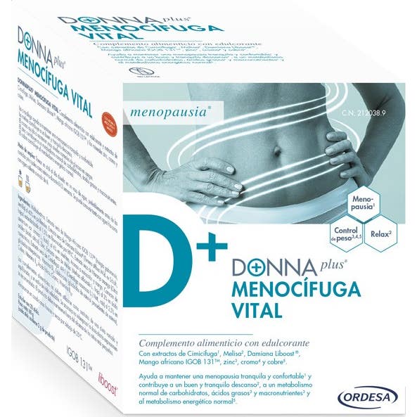 Donnaplus Mujer Menocifuga Vital 30X2 Gr 60 G - Imagen 2