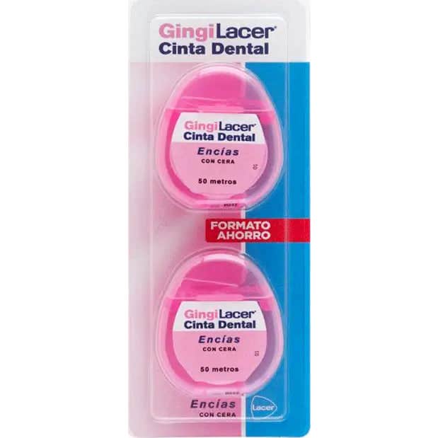Lacer GingiLacer Cinta Dental Encías con Cera 2x50m
