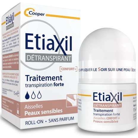 Etiaxil Antitranspirante Tolérance + Piel sensible roll-on 15ml