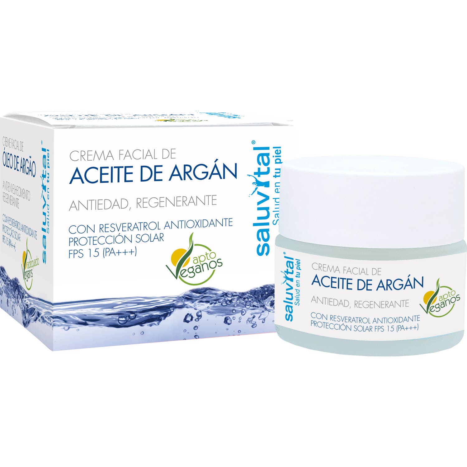 Saluvital crema de aceite de argán 50ml