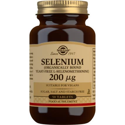 Solgar Selenio 200mcg 50 comp