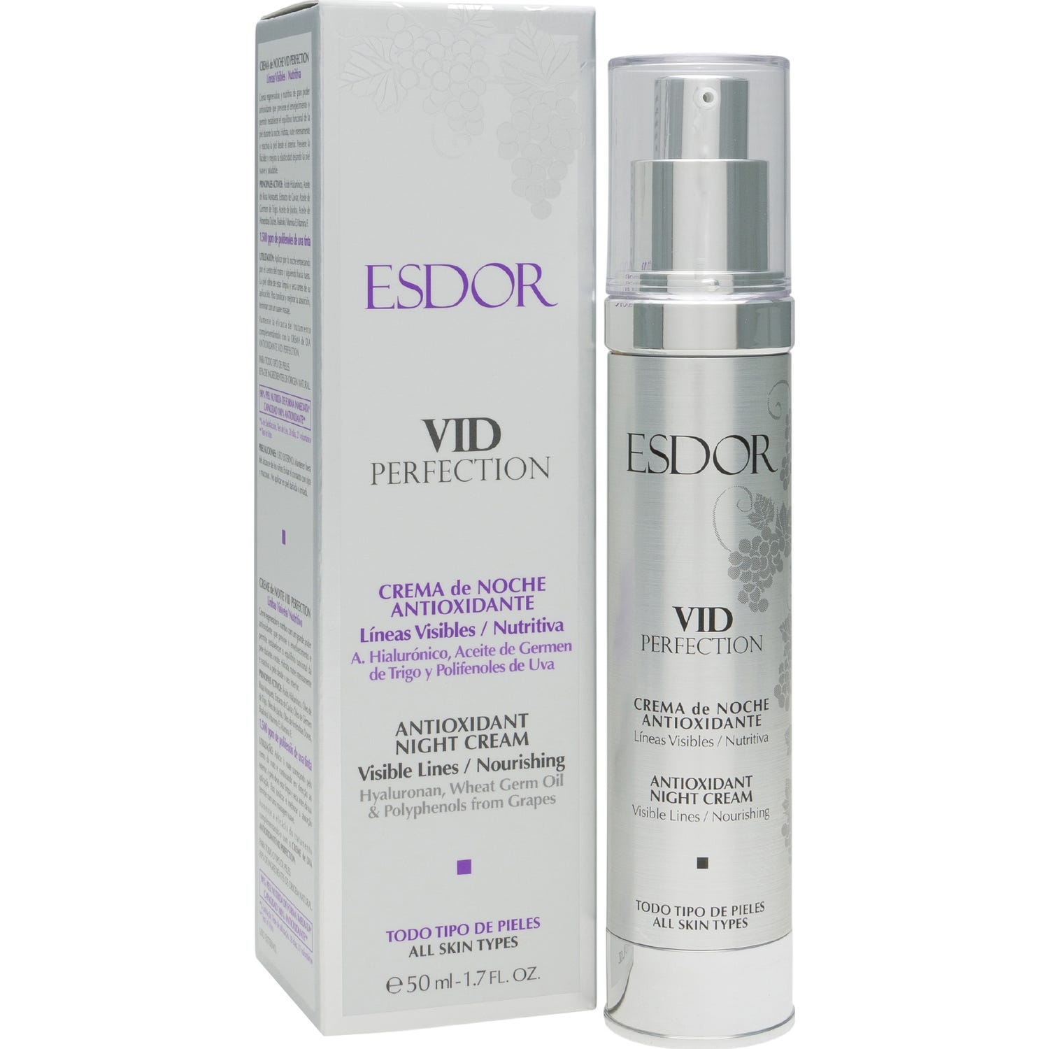 Esdor Vid Perfectio crema noche antioxidante 50ml