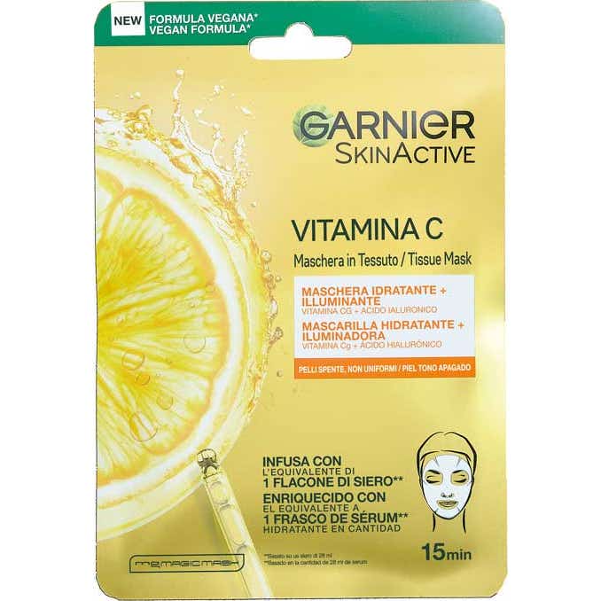 Garnier Skin Active Vitamina C Tissue Mask 1 ud