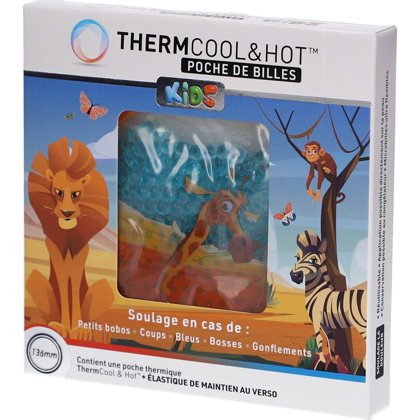 ThermCool&Hot Bolsa de Bolitas Kids Girafa 136 mm