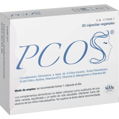 Laboratorios Niam Mujer 10 X Pcos Niam Ovarios Poliquísticos 30 Cápsulas Vegetales - Imagen 2