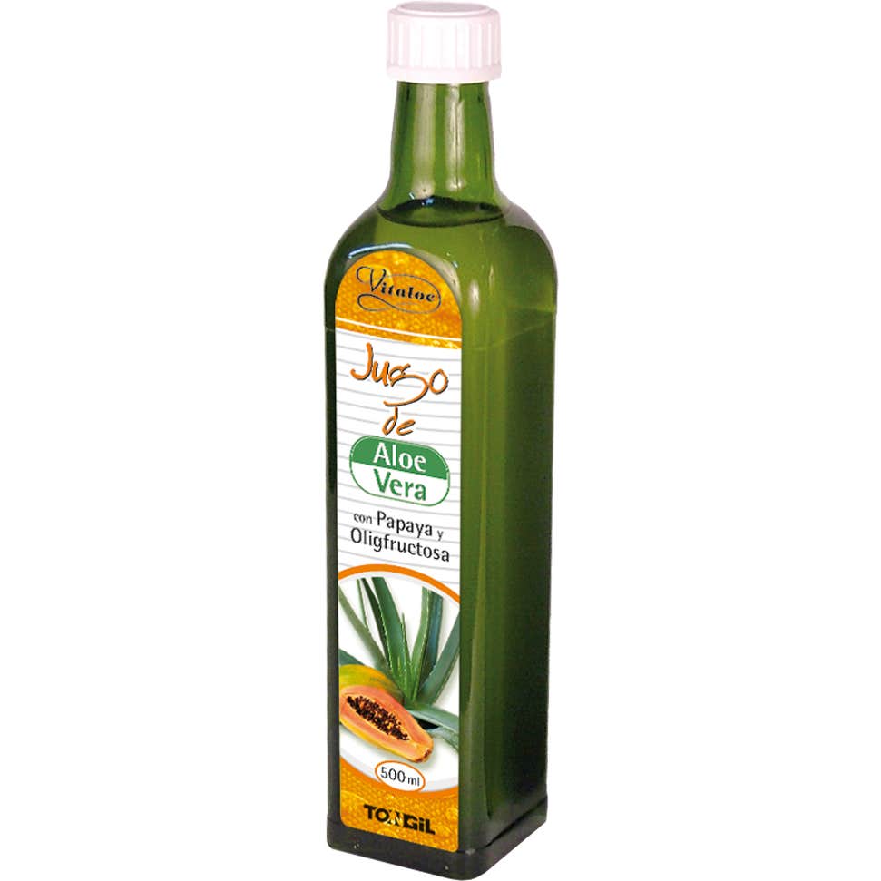 Tongil Vitaloe Jugo Aloe Vera, Papaya y Oligofructosa 500ml