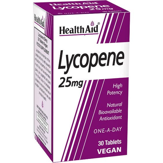 Health Aid Lycopene 25mg 30cáps