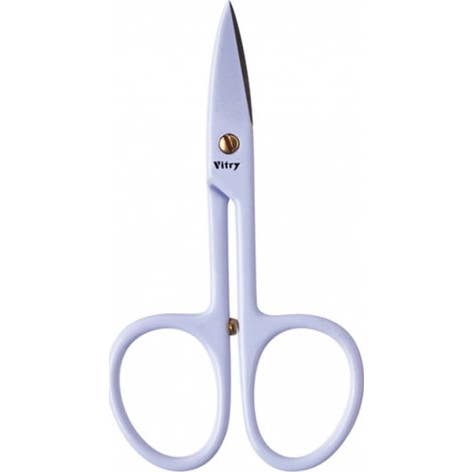 Vitry Tijeras Uñas Curvas Color Acero Inoxidable Endurecido 1 ud