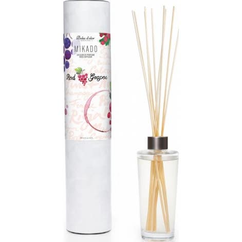 'Boles d''Olor Mikado Difusor Perfume Natural Red Grapes 200ml'