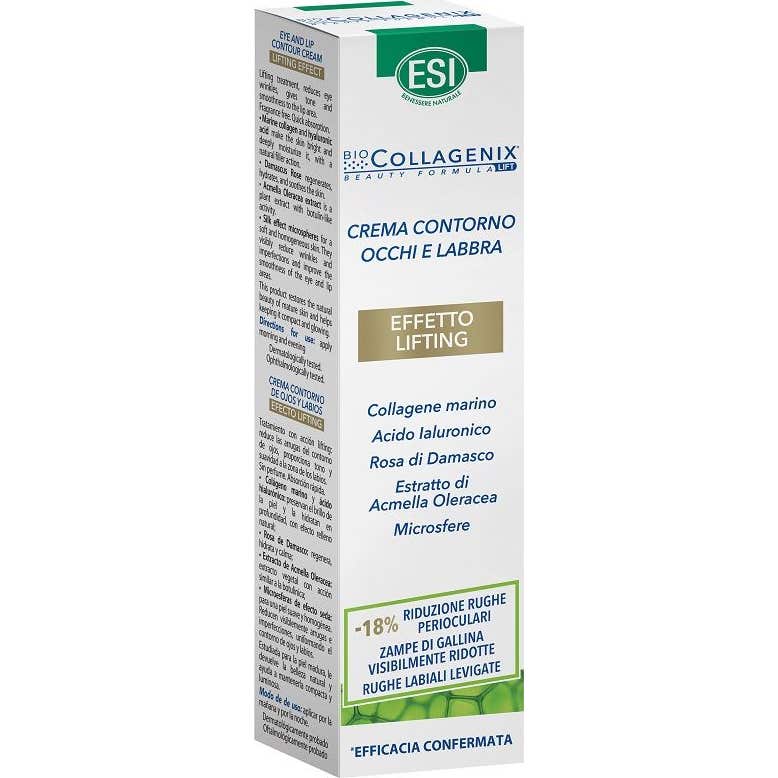 Esi Biocollagenix Crema Contorno de Labios y Ojos Efecto Lifting 15 ml