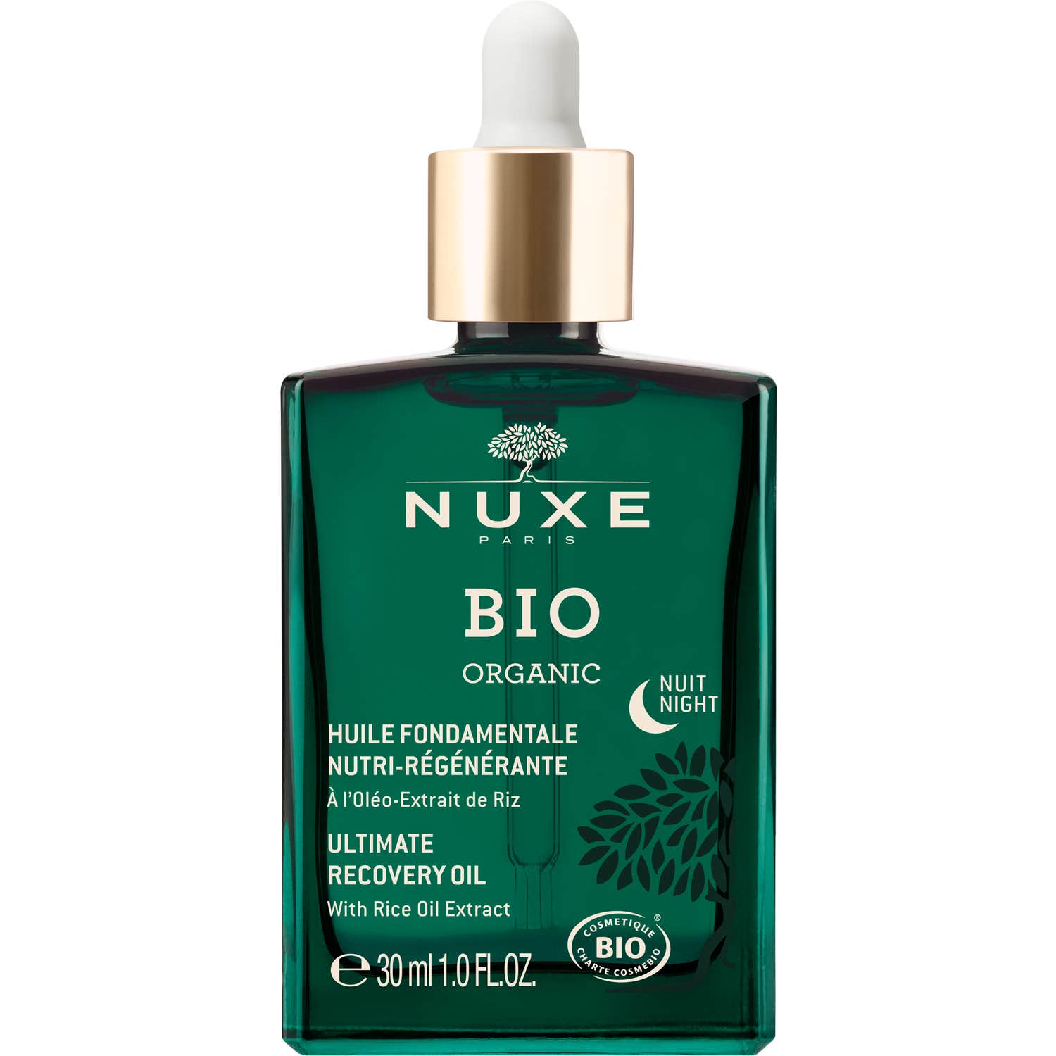 Nuxe Bio Organic Aceite de Noche Nutriregenerante 30ml