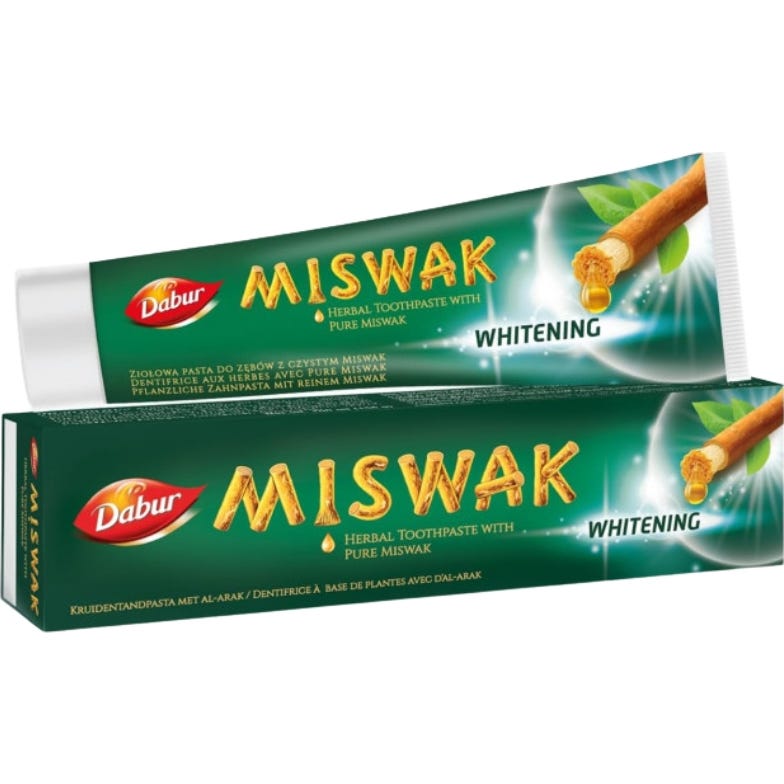 Dabur Dentífrico Miswak Blanqueante 100 ml