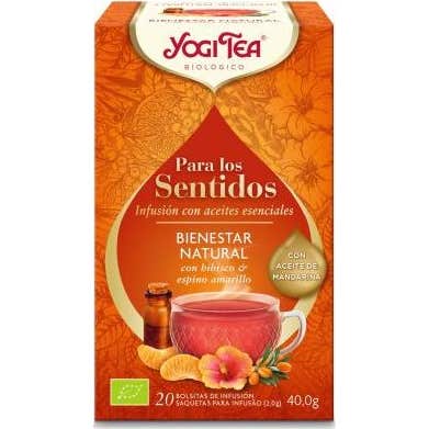 Yogi Tea Sentidos Bienestar Natural 17Sobres