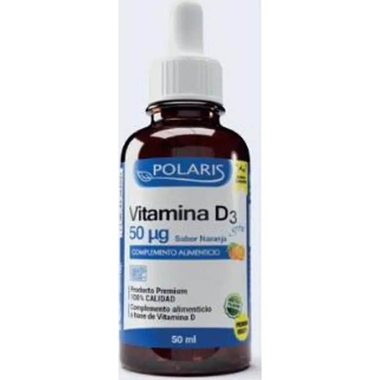Polaris Naranja Vitamina D 3 Gotas 50 Ml