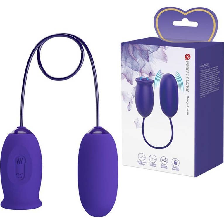 Pretty Love Daisy Youth Estimulador Vibrador Violeta 1 ud