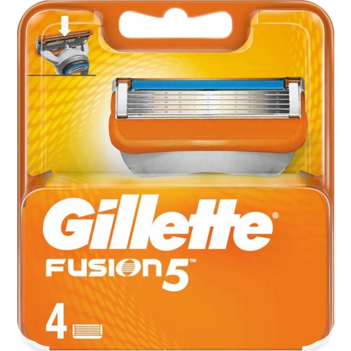 Gillette Fusion Recambios 4 uds