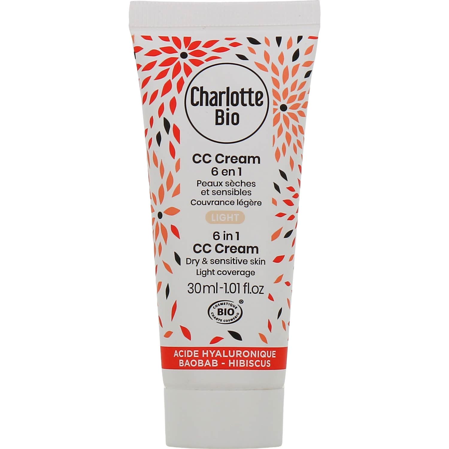 Charlotte Bio CC Cream 6 en 1 Piel Seca y Sensible Light 30ml