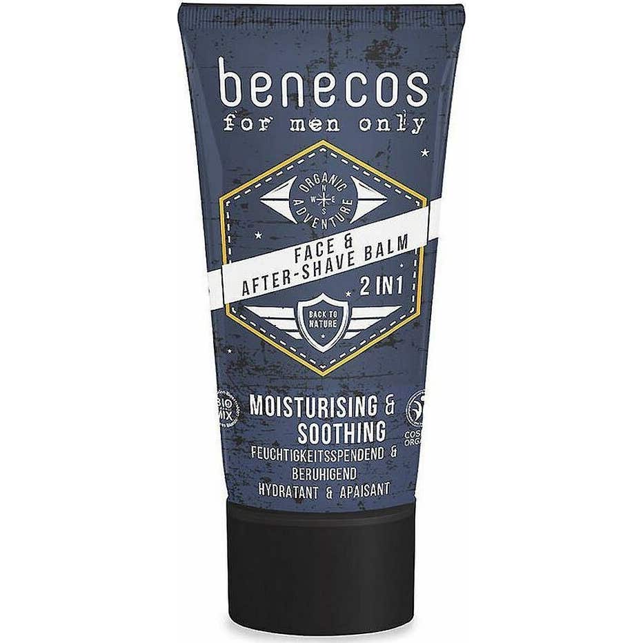 Benecos Bálsamo de Rostro y Aftershave Vegan 50ml