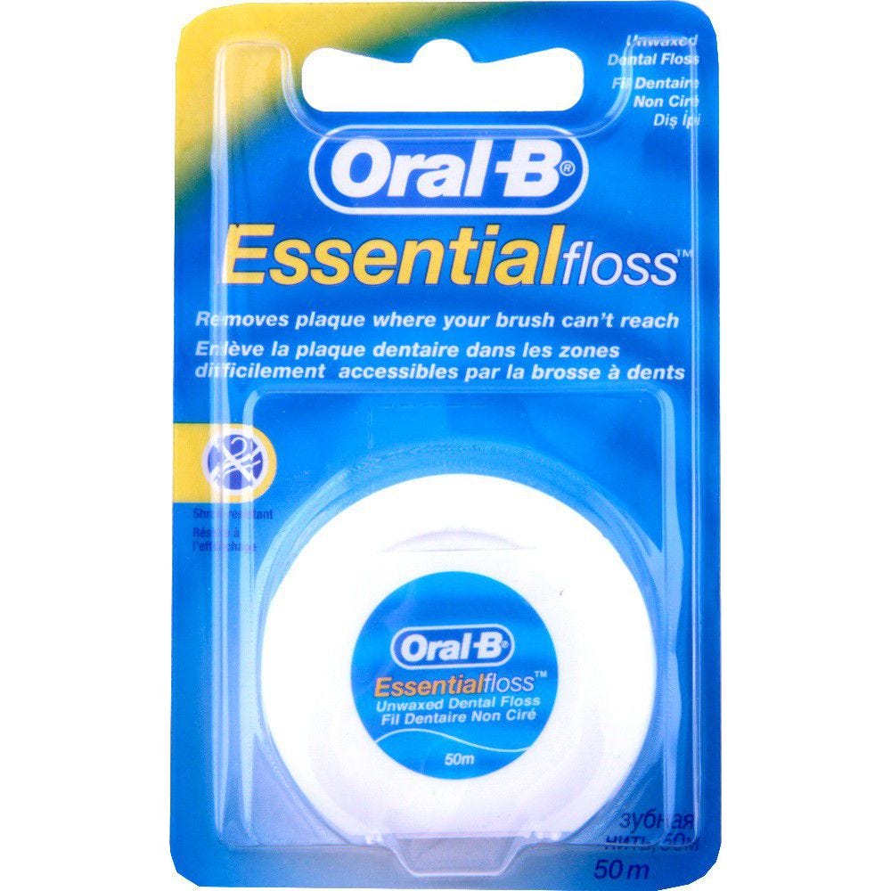 Oral-B Essential Floss seda dental con cera menta 50m 1ud