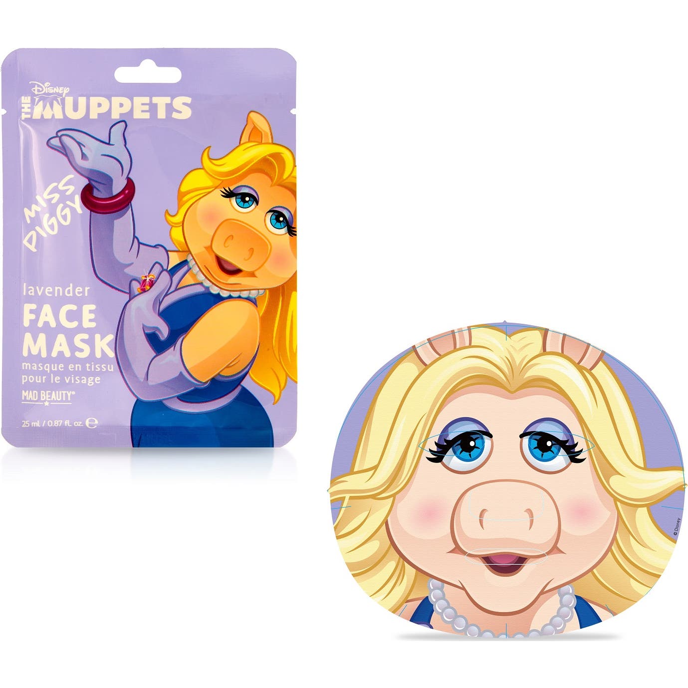 Mad Beauty The Muppets Mascarilla Facial Miss Piggy 1ud