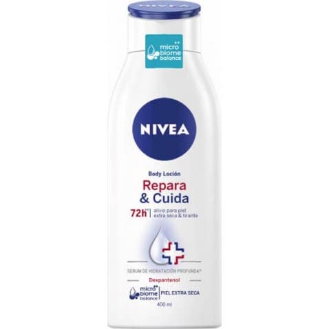 Nivea Body Milk Repara & Cuida Piel Extra Seca 400ml
