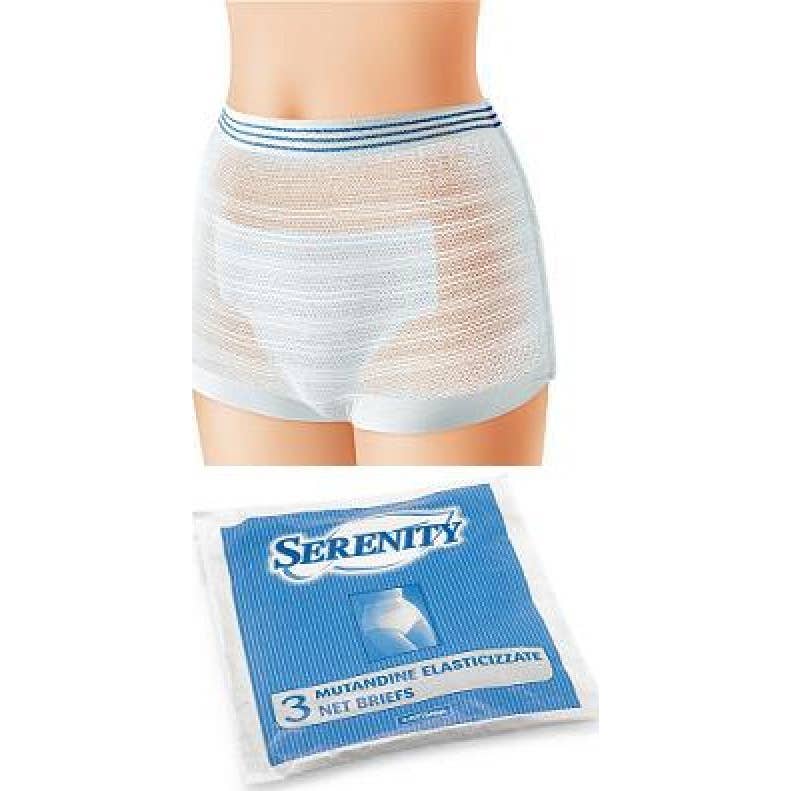 Serenity Braga Elástica Rectangular Red Talla S 3 uds