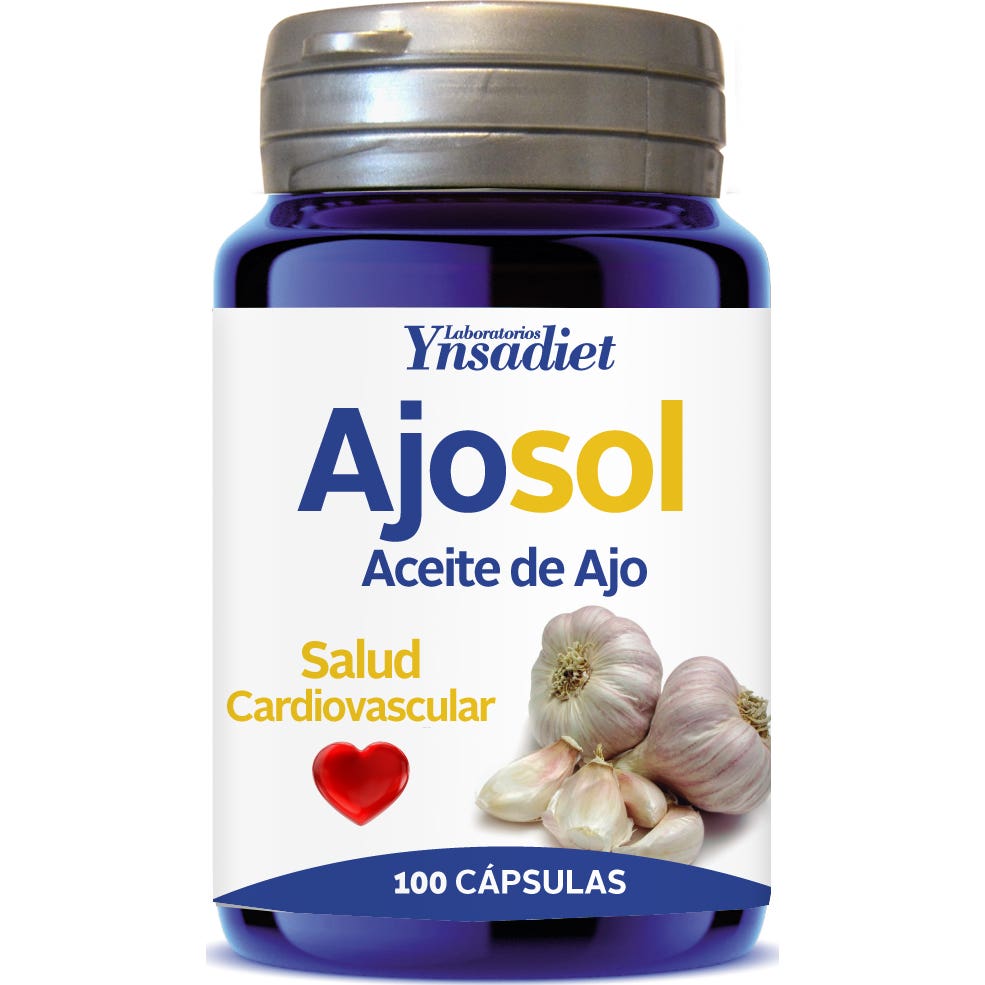 Ynsadiet Ajosol Aceite de Ajo 100 perlas