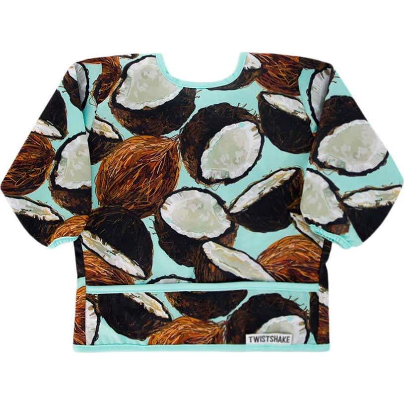 Twistshake Babero Impermeable Manga Larga Estampado Cocos 1ud