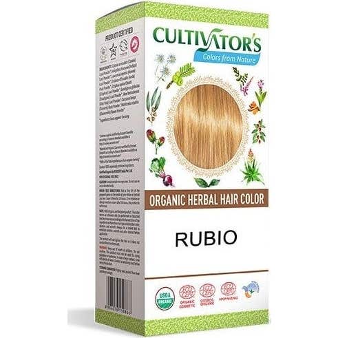 Cultivator's Castaño/Claro Tinte Capilar Eco Rubio 100 G - Imagen 3