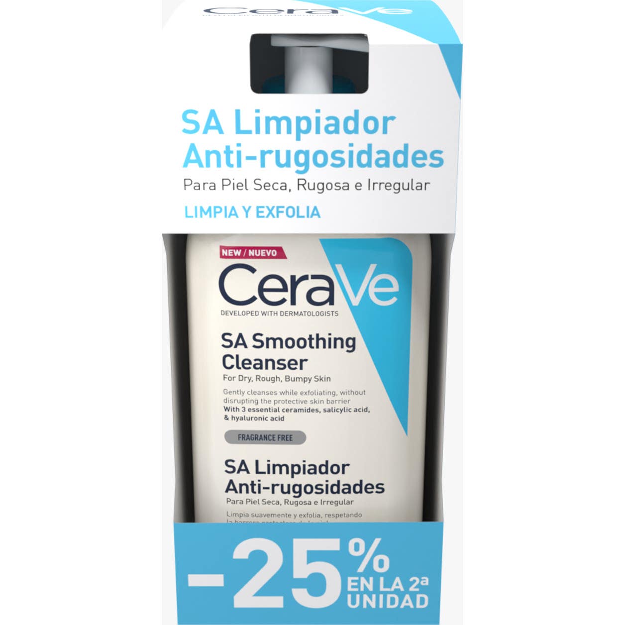 CeraVe Limpiador Anti Rugosidades 2x473ml